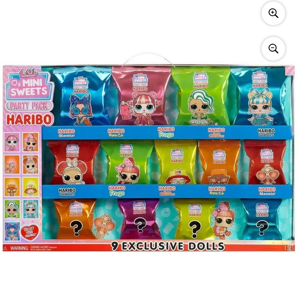 NEW IN BOX! L.O.L. Surprise! Mini Sweets Party Pack with 9 Exclusive Dolls